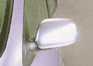 Plating door mirror cover