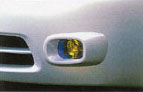 Fog lamp set (multiple coating)