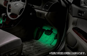 Foot lamp (driver's seat + suicide seat)