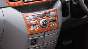 Wood pitch panel (Chaki eye) (for heater control)