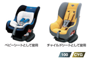 Child seat (G−Child plus blue/yellow)