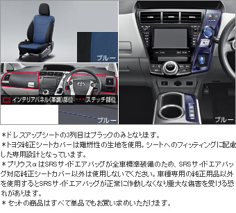Interior set (type G) (for 3 line seat cars (blue)) Dress rise seat (set item (1,2nd line business blue) (3rd line business black))/Color DOS itchy panel (blue)/interior panel (set item (blue))(Primer)